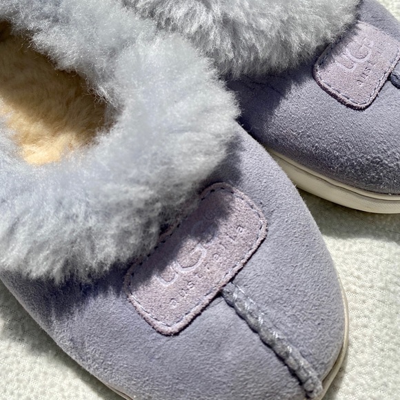 UGG Shoes - UGG Lavender Sheepskin Slippers